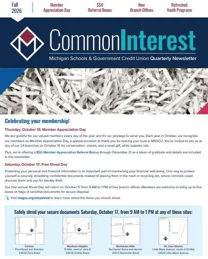 Common Interest Newsletter